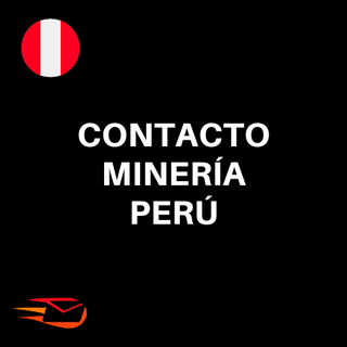 Base de datos contactos minería Perú 2024 (1.500 contactos)
