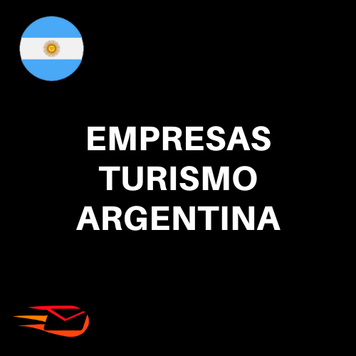 Lista de empresas de turismo na Argentina (27.000 contatos)