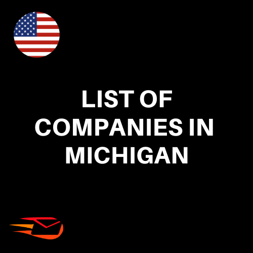 Lista de empresas em Michigan, EUA | 160.000 contatos