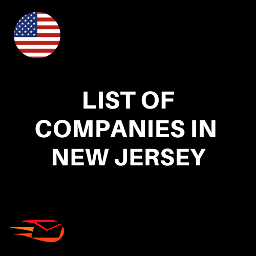 Lista de empresas em Nova Jersey, EUA | 136.000 contatos