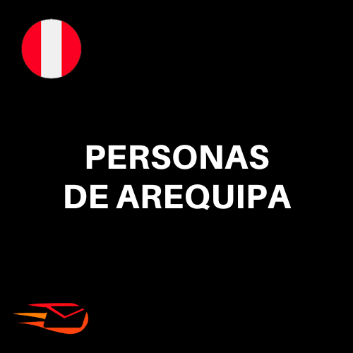 Base de datos Personas en Arequipa Perú 2023 (39.800 contactos)